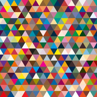 Arkaplan için soyut geometrik renkli desen. vektör illüstrasyonu 