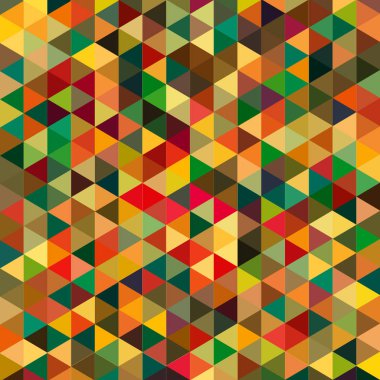 Arkaplan için soyut geometrik renkli desen. vektör illüstrasyonu 