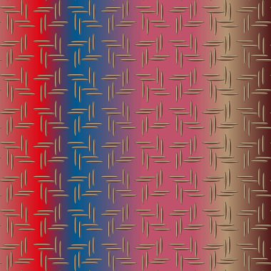 Metal ızgara Dikişsiz desen vektör çizim.