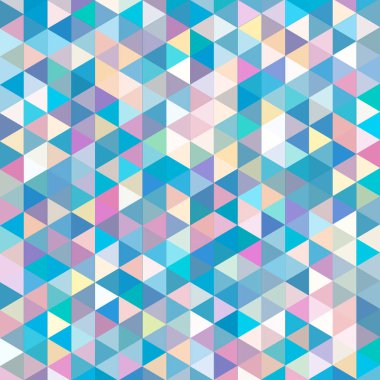 Arkaplan için soyut geometrik renkli desen. vektör illüstrasyonu 