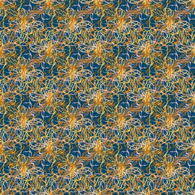 Çok renkli yay ve kurdeleler parlak seamless modeli.