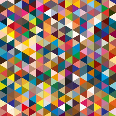 Arkaplan için soyut geometrik renkli desen. vektör illüstrasyonu 