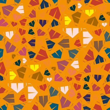 çizgi film kamp çadırları ile renk seamless modeli