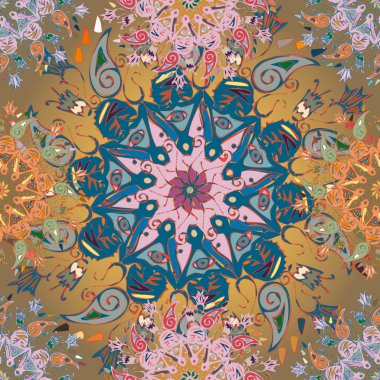 Arkaplan için soyut geometrik renkli desen. vektör illüstrasyonu 