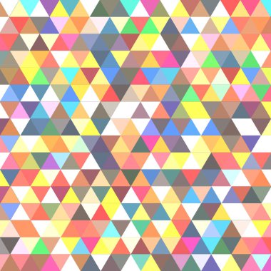 Arkaplan için soyut geometrik renkli desen. vektör illüstrasyonu 