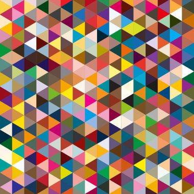 Arkaplan için soyut geometrik renkli desen. vektör illüstrasyonu 