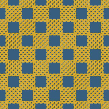 Soyut hasır geometrik seamless modeli. Vektör çizim  