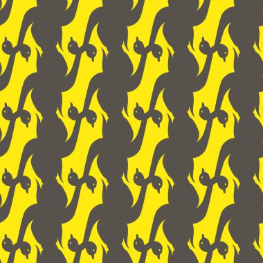 Kuğu renkli parlak seamless modeli