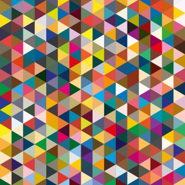 Arkaplan için soyut geometrik renkli desen. vektör illüstrasyonu 