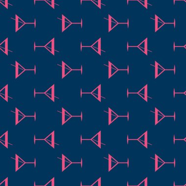 Tropikal kokteyl renkli seamless modeli