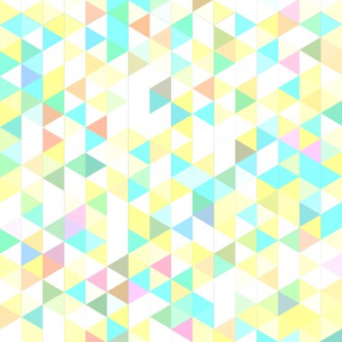 Arkaplan için soyut geometrik renkli desen. vektör illüstrasyonu 