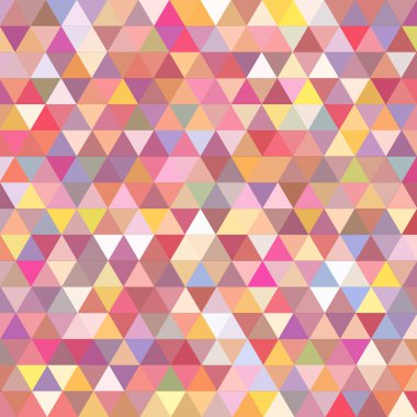 Arkaplan için soyut geometrik renkli desen. vektör illüstrasyonu 