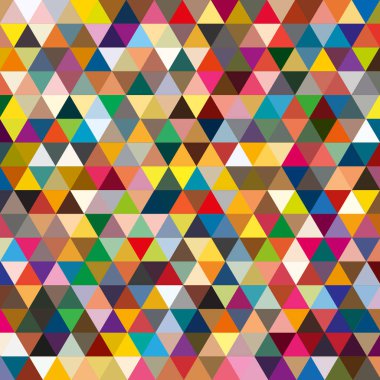 Arkaplan için soyut geometrik renkli desen. vektör illüstrasyonu 