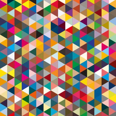 Arkaplan için soyut geometrik renkli desen. vektör illüstrasyonu 