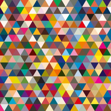 Arkaplan için soyut geometrik renkli desen. vektör illüstrasyonu 