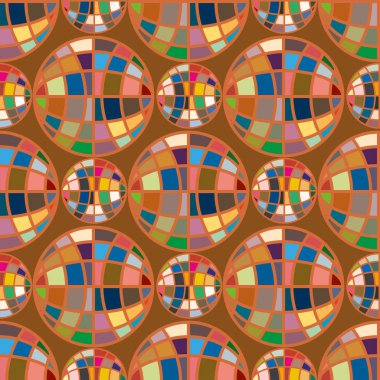 Renk seamless modeli ile işbirliği dünya küre.