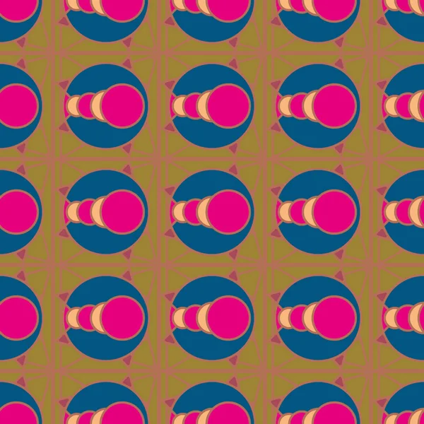 Abstrait Géométrique Coloré Motif Sans Couture Pour Arrière Plan — Image vectorielle