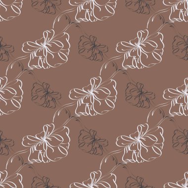 Çok renkli yay ve kurdeleler parlak seamless modeli.