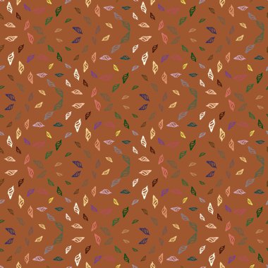 Yaz güzel çok renkli deniz kabukları sorunsuz arka plan soyut.