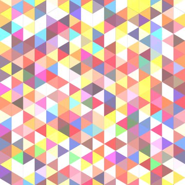 Arkaplan için soyut geometrik renkli desen. vektör illüstrasyonu 