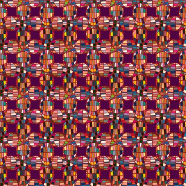 Renk seamless modeli ile işbirliği dünya küre.