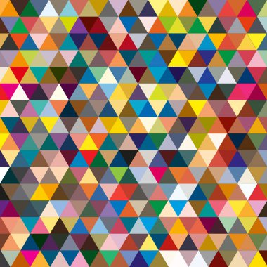 Arkaplan için soyut geometrik renkli desen. vektör illüstrasyonu 