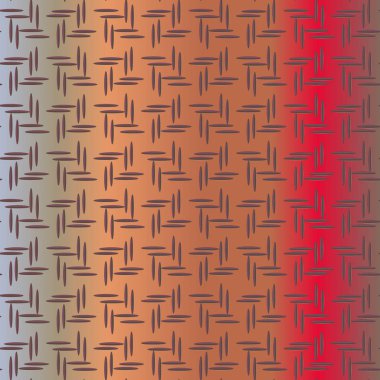 Metal ızgara Dikişsiz desen vektör çizim.