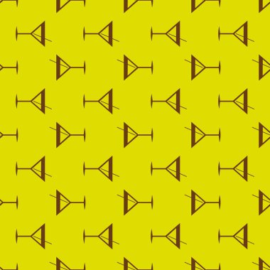 Tropikal kokteyl renkli seamless modeli