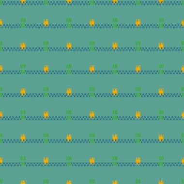 Soyut denim jeans seamless modeli, vektör çizim 