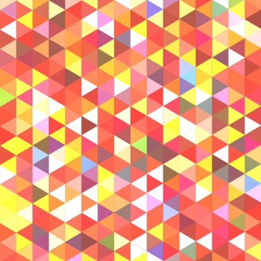 Arkaplan için soyut geometrik renkli desen. vektör illüstrasyonu 