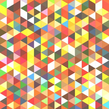 Arkaplan için soyut geometrik renkli desen. vektör illüstrasyonu 