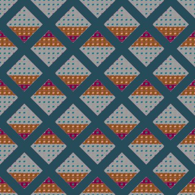 Arka plan için soyut geometrik renkli desen. Duvar kağıdı, desen dolgularını, web sayfası arka planı, yüzey dokuları için dekoratif zemin-ebilmek var olmak kullanılmış.