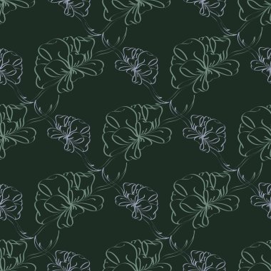 Çok renkli yay ve kurdeleler parlak seamless modeli.