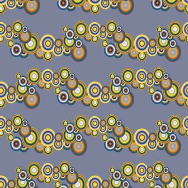 Soyut geometrik renkli seamless modeli daireler, arka plan ile