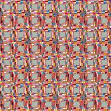 Renk seamless modeli ile işbirliği dünya küre.