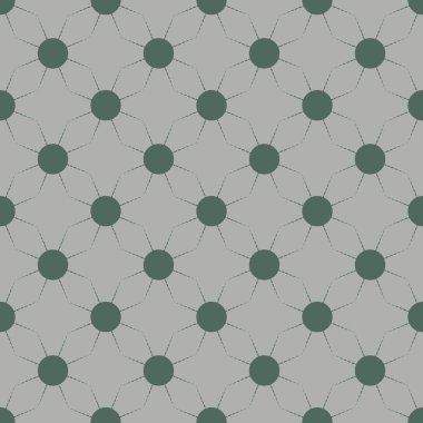 Renk basit geometrik güneş ile Seamless modeli.