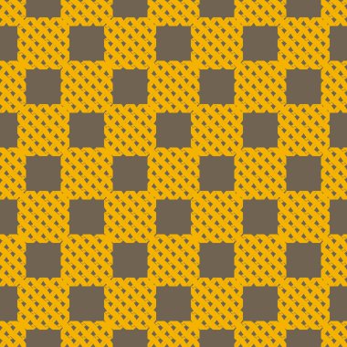 Soyut hasır geometrik seamless modeli. Vektör çizim 