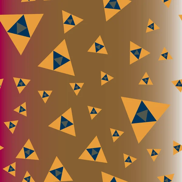 Abstract Geometrisch Kleurrijk Naadloos Patroon Voor Achtergrond — Stockvector