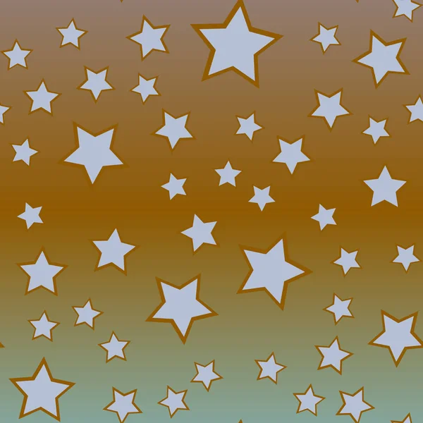 背景为星的抽象几何色彩图案 — 图库矢量图片