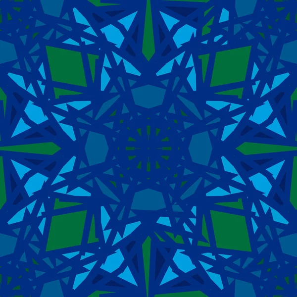 Abstract Geometrisch Kleurrijk Naadloos Patroon Voor Achtergrond — Stockvector