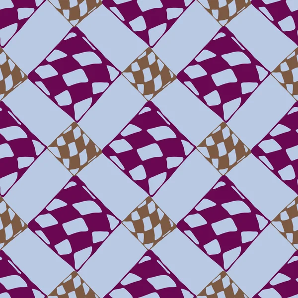 Abstract Geometrisch Kleurrijk Naadloos Patroon Voor Achtergrond — Stockvector