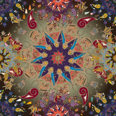 Arkaplan için soyut geometrik renkli desen. vektör illüstrasyonu 