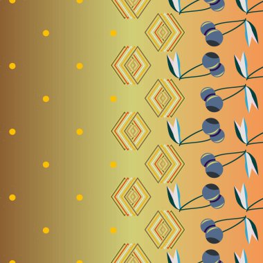 kiraz seamless modeli. Tekstil Ambalaj ve duvar kağıtları için iyi.