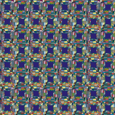 Renk seamless modeli ile işbirliği dünya küre.