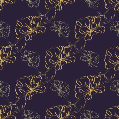 Çok renkli yay ve kurdeleler parlak seamless modeli.