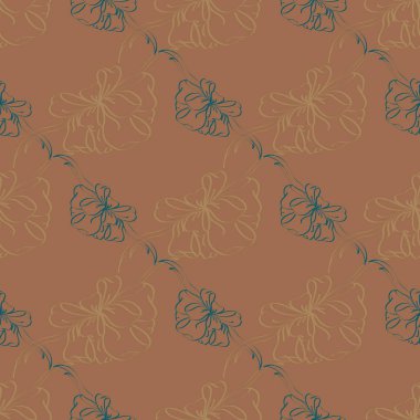 Çok renkli yay ve kurdeleler parlak seamless modeli.