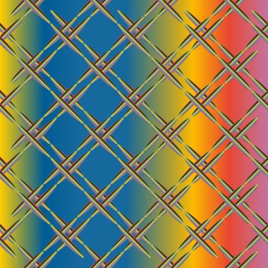 Vektör çizim, oluklu Metal seamless modeli.