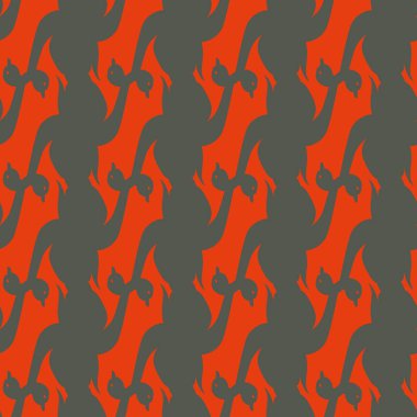 Kuğu renkli parlak seamless modeli