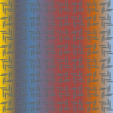 Metal ızgara Dikişsiz desen vektör çizim.