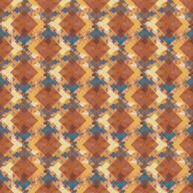 Soyut Dikişsiz renkli desen, vektör çizim